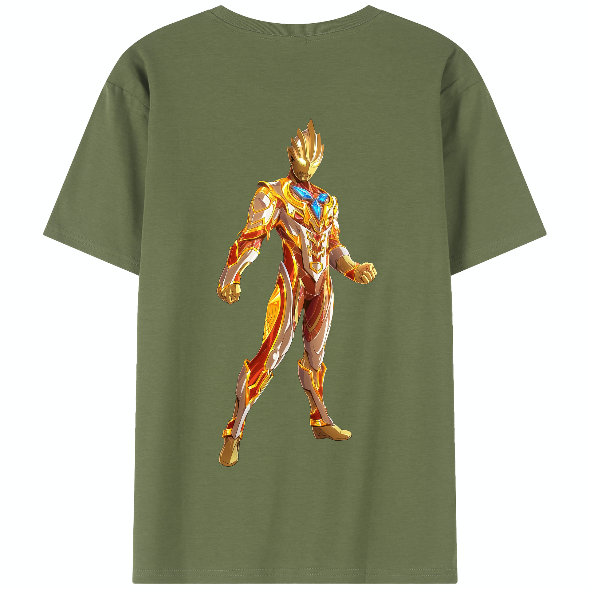 （画像用） ウルトラマン Ultraman 綿100％半袖Tシャツ（背面プリント）